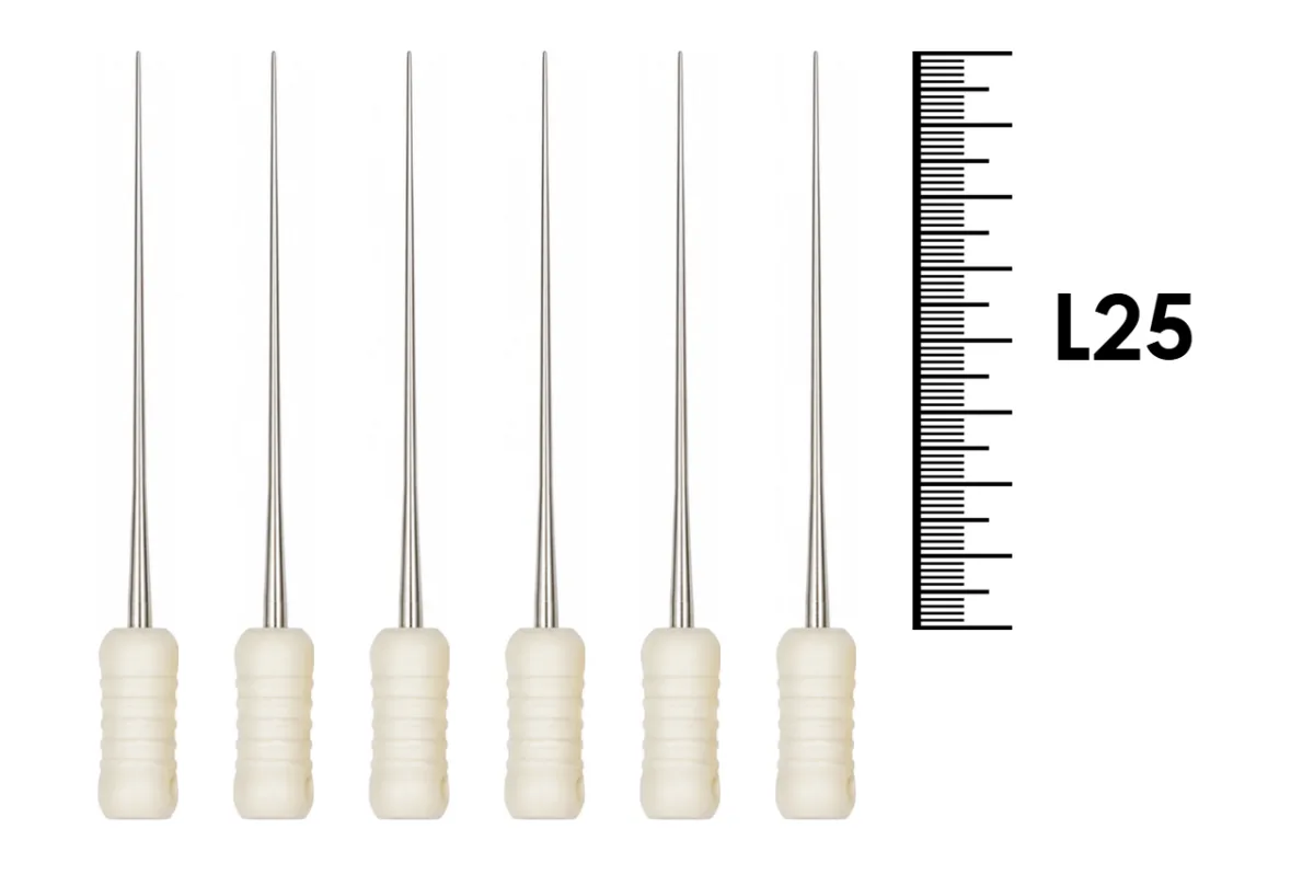 Spreaders Mani 25мм №15 (6 шт) - уплотнители гуттаперчи для латеральной конденсации