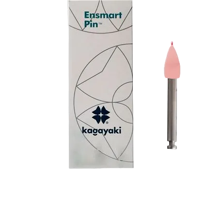 Полиры силиконовые Ensmart Pin Пуля (роз. мяг.), 30шт. на пласт.ножке, (ENP 32-1) Kagayaki