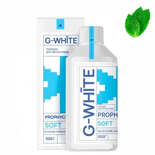 Порошок PROPHYCLEAR SOFT Мята для чистки зубов на основе кальция карбоната 65 мк (300 г)