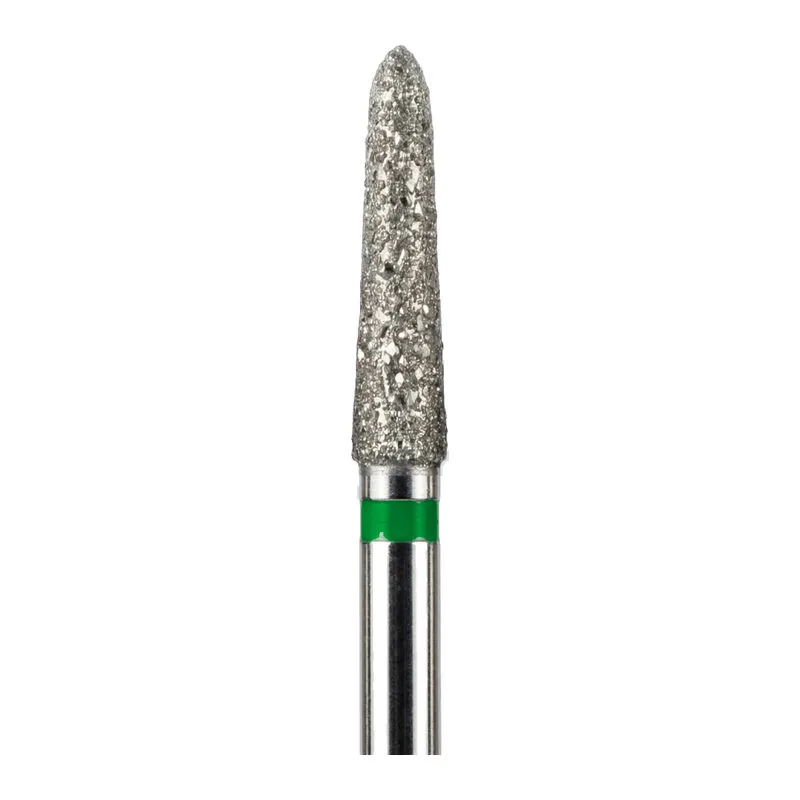 Бор алмазный 879G 016 FG, зеленый, форма: пуля (5 шт), Jota