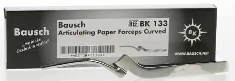 BK 133 пинцет угловой для бумаги