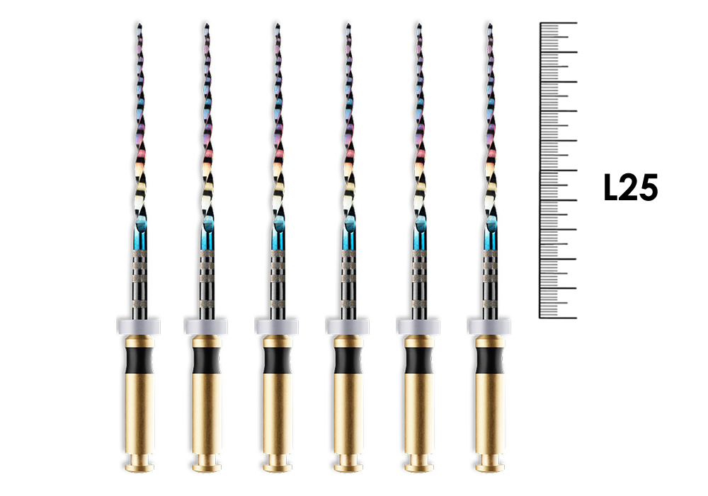 HyFlex CM 25мм, .04, N40, Coltene - машинные файлы, NiTi