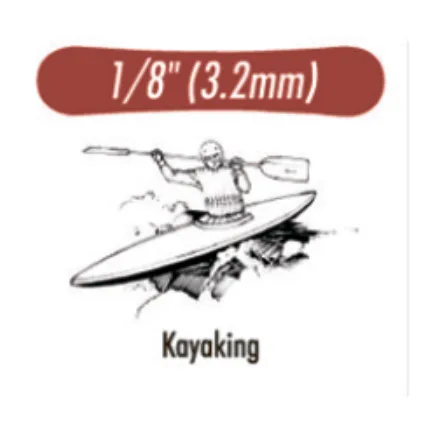 Резиновая тяга Kayaking (Каякинг) (1/8) 3,2 mm Light (3,5 oz.)