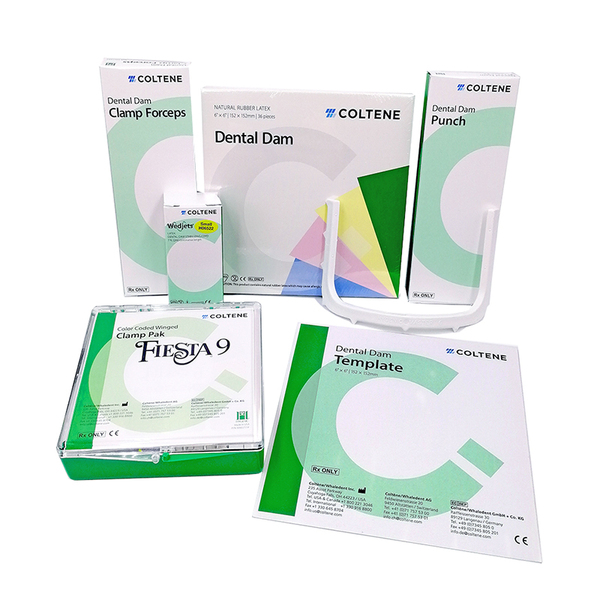 Полный набор коффердама dental dam kit (кламмеры с крыльями)