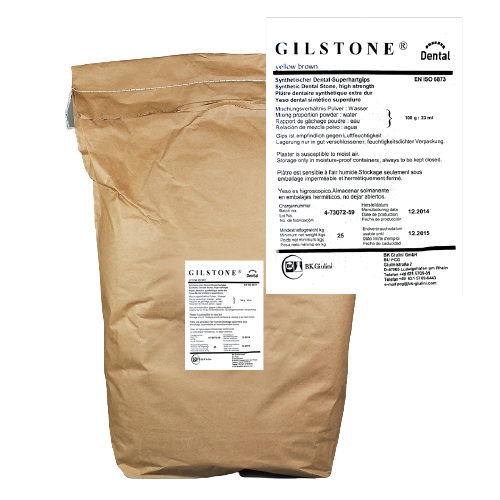 Gilstone гипс, 4 класс, цвет желтый - (25кг.)