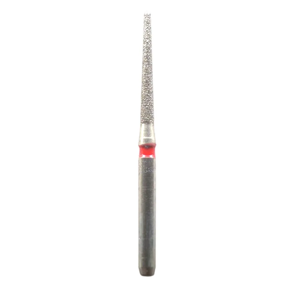 Бор алмазный FG199C014, конус закругленный, 014 красный (1 шт.), Horico
