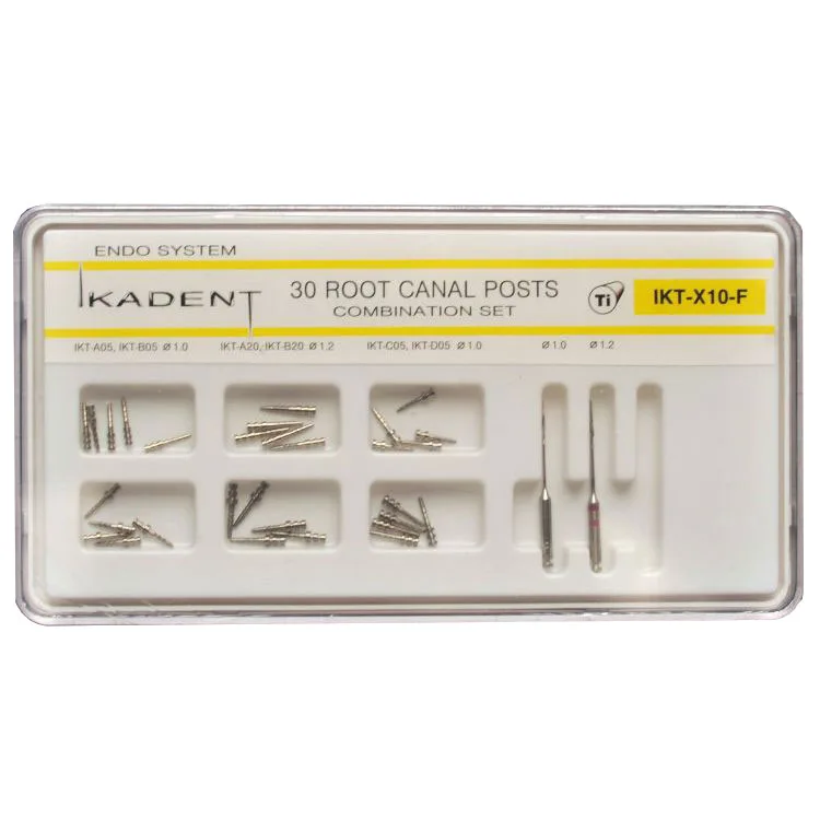 Штифты Ikadent IKT-X10- F (А05 х 5, В05 х 5, А20 х 5, В20 х 5, С05 х 5, D05 х 5, развертка х 2) Ikadent (Икадент)