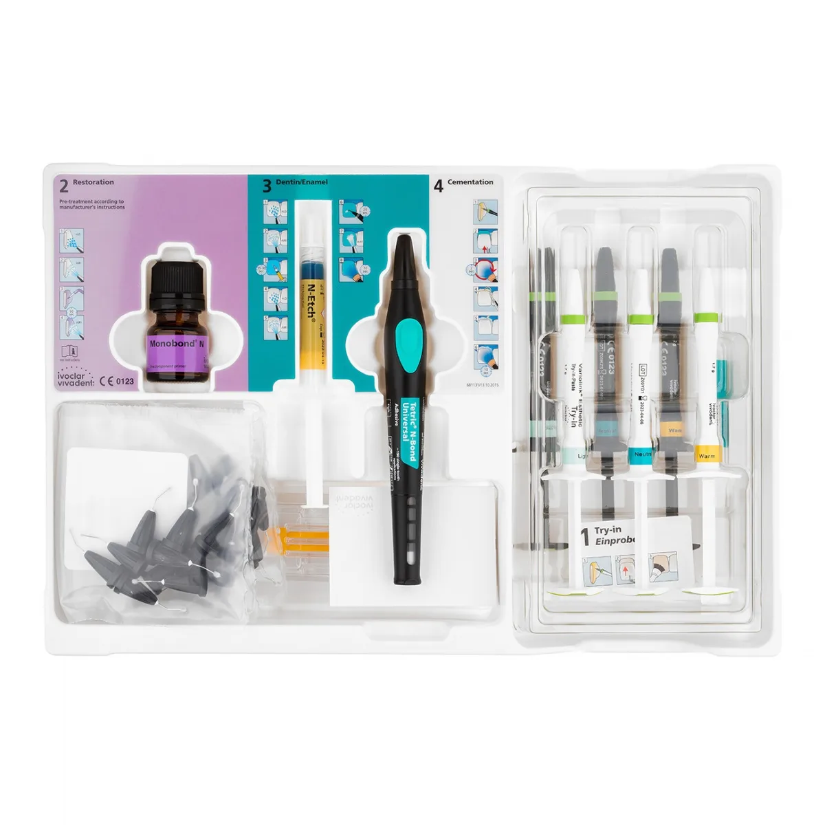 Variolink Esthetic LC System Kit/Tetric N-Bond Universal (Pen) - набор для адгезивной фиксации