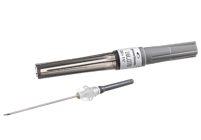 Игла двусторонняя 22Gх1,5'' (vacuette® Visio Plus с камерой визуализации, черная, 0,7х38 мм)