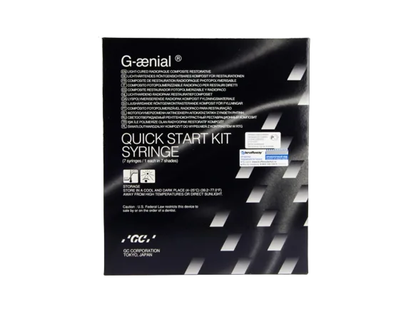 G-aenial QUICK START KIT набор - реставрац. композит, 7 шприцов по 4,7г