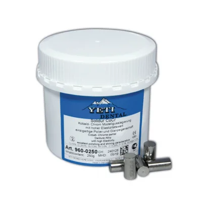 Сплав Solibond C+ для керамики, Co(63%), Cr(24%) без никеля, 1кг