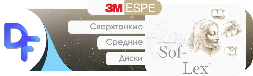 Sof-lex Средние Баннер