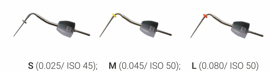 Три типа размеров быстросъемных стерилизуемых термоплаггера 