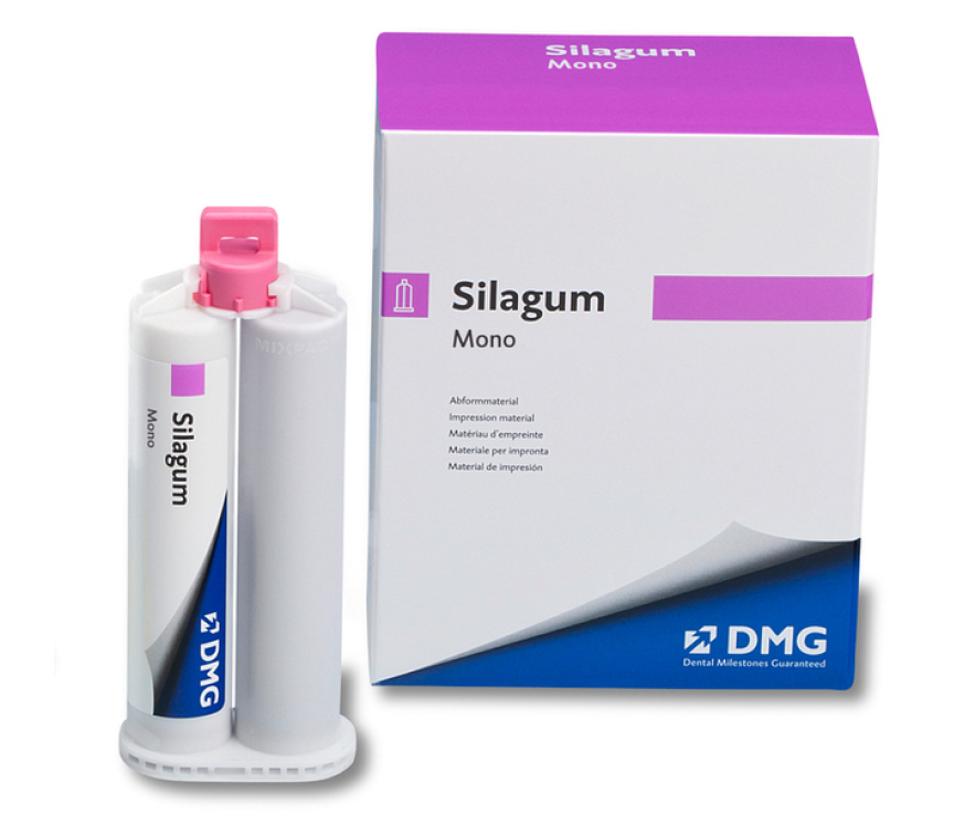 Silagum Mono (Силагум Моно) оптимальный оттискной материал для однофазных и одноэтапных оттисков