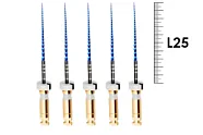 UltraFiles Blue (T-Flex) 25мм .02 №45 (5 шт), Еврофайл - машинные файлы, никель-титан