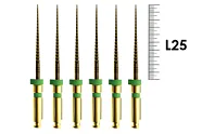 E-Flex Gold 25мм, .04, N35 (6 шт), Eighteeth - машинные файлы, 10 Packs 058, 5 шт