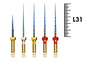 T-Flex 31мм 10/20-06/25 набор S-Flexi (5 шт), Еврофайл - машинные файлы, стерильные