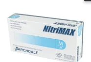 Перчатки нитриловые NitriMAX / Нитримакс (M, голубые) 50 пар Archdale