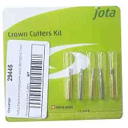 Набор боров для разрезания коронок Stomatorg Crown Cutters Kit (5 инструментов) в пластиковой упаковке (1 шт), Jota