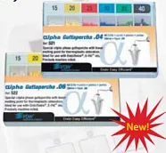 Гуттаперчевые штифты Альфа 06 №30 60шт VDW