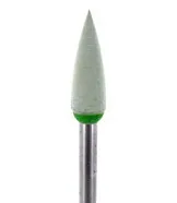 Полиры для керамики, алмазные 9812F RA 040, пламя, 3 этап, финишная полировка, 2 шт.