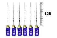 K-File Nitiflex 25мм №30 (6 шт), Dentsply Sirona - ручные файлы, каналорасширитель супергибкий из NiTi сплава