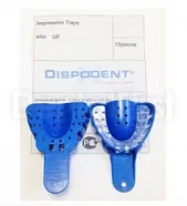 Ложка слепочная, пластик, перфорированная В2, М, Dispodent - (1шт.)