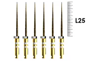 E-Flex Gold 25мм, .06, N15 (6 шт), Eighteeth - машинные файлы