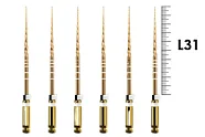 ProTaper Gold 31мм S2 (6 шт), Dentsply Sirona - машинные файлы, стерильные, белые