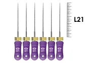 C+File 21мм №010 (6 шт), Dentsply Sirona - ручные файлы, в стерильном блистере