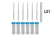 H-Files Pro-Endo 21мм №15 (6 шт), VDW - ручные файлы, рашпили Хедстрема