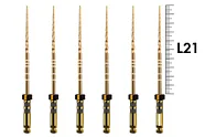ProTaper Gold 21мм F4 (6 шт), Dentsply Sirona - машинные файлы, стерильные, черные