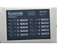 Салфетки для подносов автоклавируемые 18 x 28 см, белые (250 шт.), Euronda