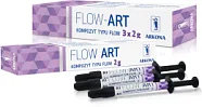 Flow-Art, композит, набор в шприцах (3 х 2 г.), Arkona