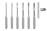 Largo RA 28мм №1-6 (6 шт), Dentsply Sirona - расширители прямых корневых каналов