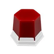 Воск для закрытия поднутрений красный, прозрачный GEO Classic, 75 гр.