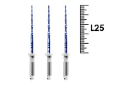 Blue Storm 25мм .02, N45 (3 шт), Sani - машинные ротационные эндо файлы