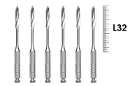 Gates RA 32мм №5 (6 шт), Dentsply Sirona - дрильборы, расширитель устьев корневых каналов, машинный