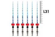 UltraFiles Blue (Heat Activation) 25мм .04 №40 (6 шт), Еврофайл - машинные файлы