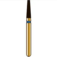 G846 конический с плоским торцом, длина 6 мм, ISO 016, хвостовик FG ISO 314, зернистость 105, синее кольцо (5 шт.), Diatech - бор алмазный