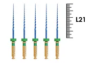 T-Flex 21мм .04 №35 (5 шт), Еврофайл - машинные файлы, никель-титан