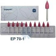 Полиры Kagayaki Enforce Pin 10шт.-Пуля (конус) розовый средний уретановый ЕР70-1