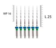 Mtwo 25мм, 04, N35 (6 шт), VDW - машинные файлы, WP 16