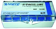 Набор твердосплавных боров express line lab metal finishing bur kit (6 шт), SS White
