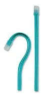 Слюноотсосы Blossom 15 см бирюзовые со съемным колпачком Asa Dental (100 шт)