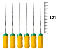 K-Reamer M-Access 21мм №20 (6 шт), Dentsply Sirona - ручные файлы, каналорасширители