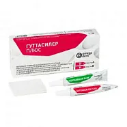 Паста Гуттасилер Плюс, 8г+8г (Омега-Дент)