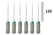 K-File M-Access 25мм №08 (6 шт), Dentsply Sirona - ручные файлы, каналорасширители