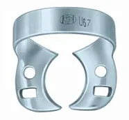 №U67 для верхних вторых моляров, компактный, Dentech - кламп для коффердама