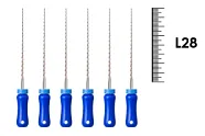 K-Reamer 28мм №30 (6 шт), NIC - ручные файлы, каналорасширители